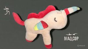 Unicorn Fluffy Soft Toy
