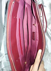RSVP Classic Maroon Tote Bag