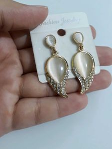 Elegant Drop Earrings- Brand New