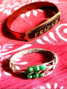 Two Bracelets: Friend & Beaded