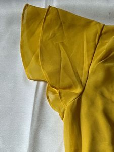 Yellow Mini Dress