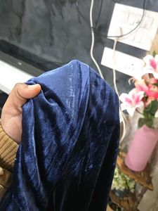 Velvet Wide-Leg Lounge Pants