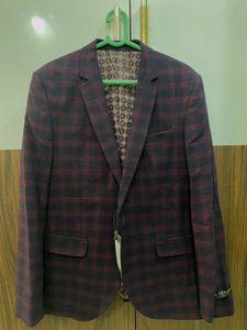 Plaid Blazer