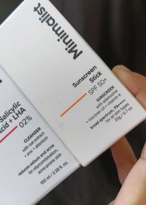 Combo (Sunscreen Stick 20g And Face Wash 100m)