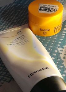 Minimalist And Foxtale Sunscreen Duo