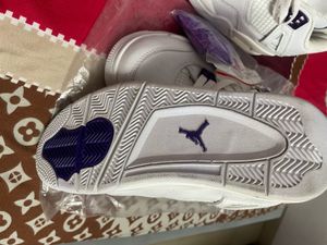 Jordan 4 Retro White/Purple