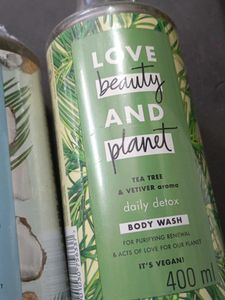 Love Beauty and Planet Body Wash combo