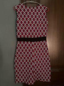 Chic Patterned Dress