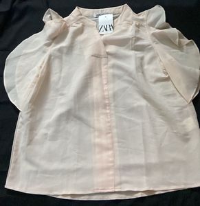 Frill Sleeves Top
