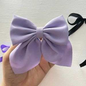 Check And Plain Bow Hairpins Or Hairrubbers