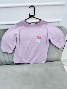 Light Pink Knit Sweater