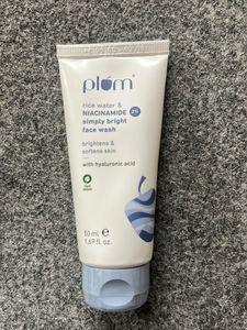 Plum Rice Water & Niacinamide Face Wash