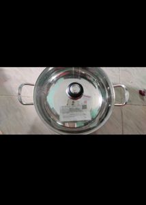 Sumeet stainless steel kadhai brand new with tag