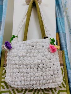 Crochet Hand Bag