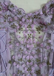 Savana Floral Lace Corset Bodysuit