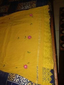 Embrodry Kurta Pant Set