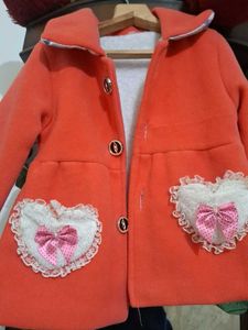 Adorable Orange Kids' Coat