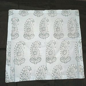 7 Piece Blue Paisley Print Table Napkins Set