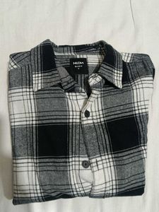 NUON Relaxed Fit Flannel Shirt