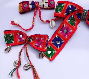 Navratri Hair Bows