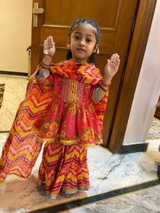 BiBa ethnic cotton garara for 2.3 years