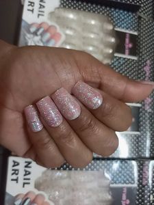 Beautiful Glitter Nail 💅 Art