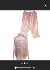 Luna Carina  Imported Satin Full  Pajama Set