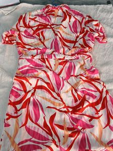 Floral Print Shirt Dress