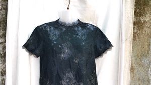 382610. Elegant Lace Top