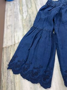 Denim Off-Shoulder Top