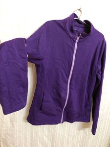 PURPLE long Sleeve t-shirt Jacket