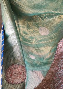 A Beautiful Tissue Saree