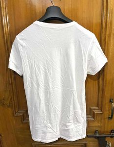 PLAIN WHITE 100% COTTON TSHIRT S(38)