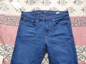 Dark Blue Denim Jeans