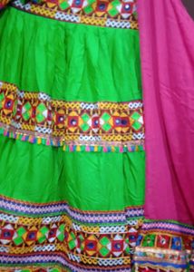 Garba Choli Green