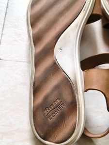 Bata Comfit Women Tan Comfortable Flat Sandal