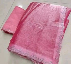 Elegant Pink Saree