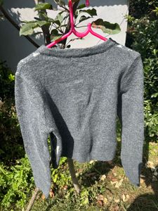 Argyle Knit Cardigan