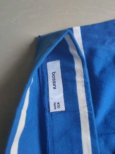 Blue Striped Skirt