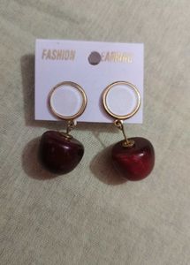 Cherry Drop Earrings