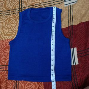 Blue Tank Top