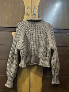 Chunky Knit Turtleneck Sweater