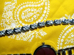 Silver Watch With Bracelet