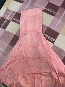 Pink Sleeveless Maxi Dress