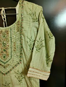 Elegant Green Kurta Set