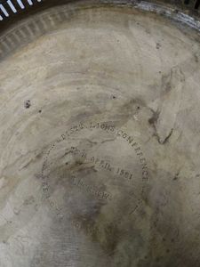 Vintage Round copper Tray
