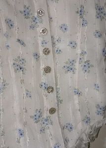 White Corset Top