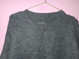 Grey Oversized Sweater