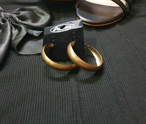 Gold Hoop Earrings
