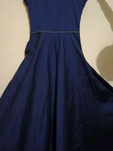Elegant Blue Ethnic Gown